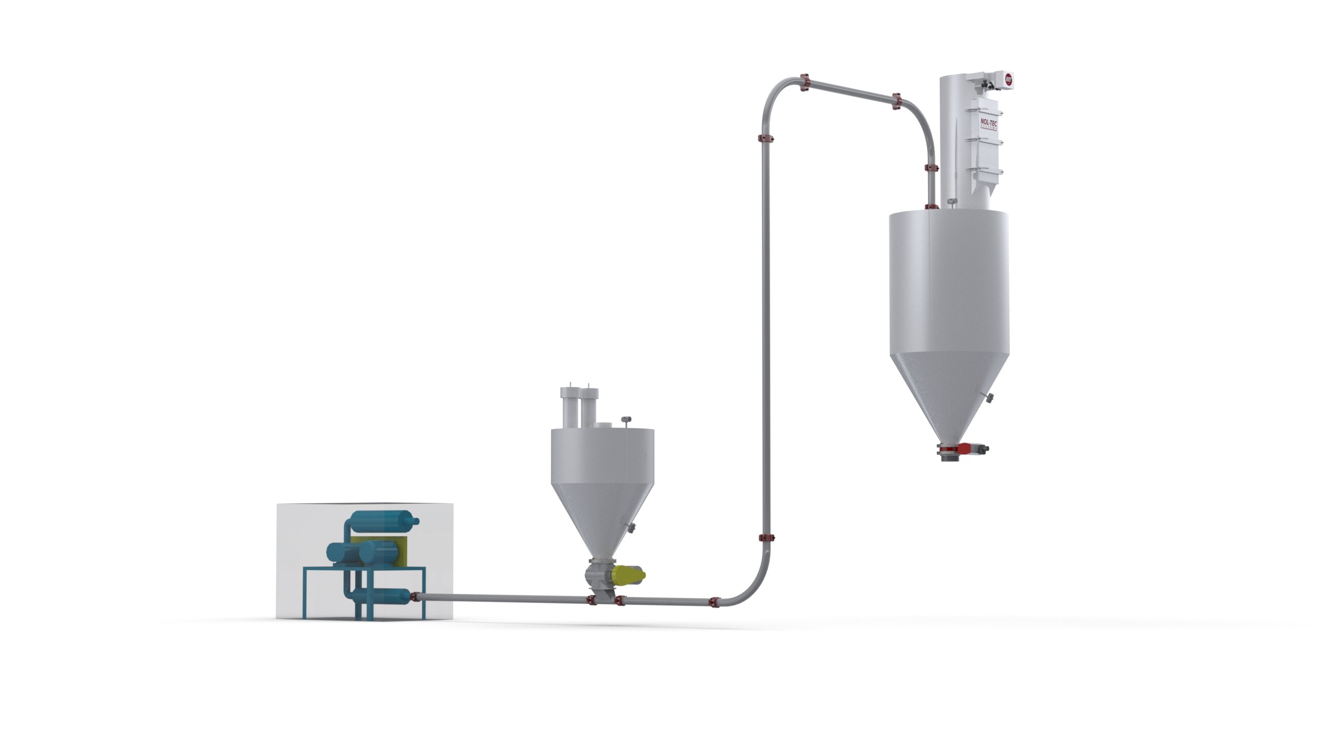 Dilute Phase Pneumatic Conveying System